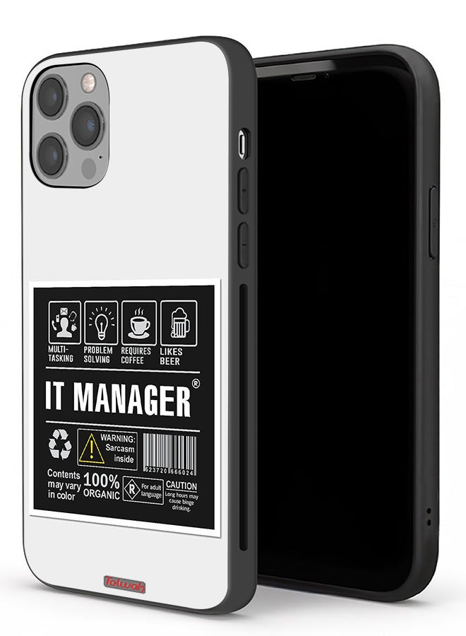 Tolwak Apple iPhone 12 Pro Max Protective Case It Manager Sticker - Image 1