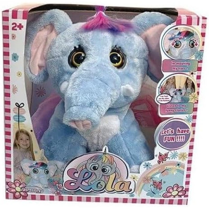 Dimian - Bambolina Lola Interactive Plush English Version - 6078 - Image 1