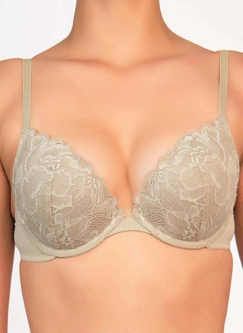 La Senza La Senza Obsession Pushup Plunge Lace Bra