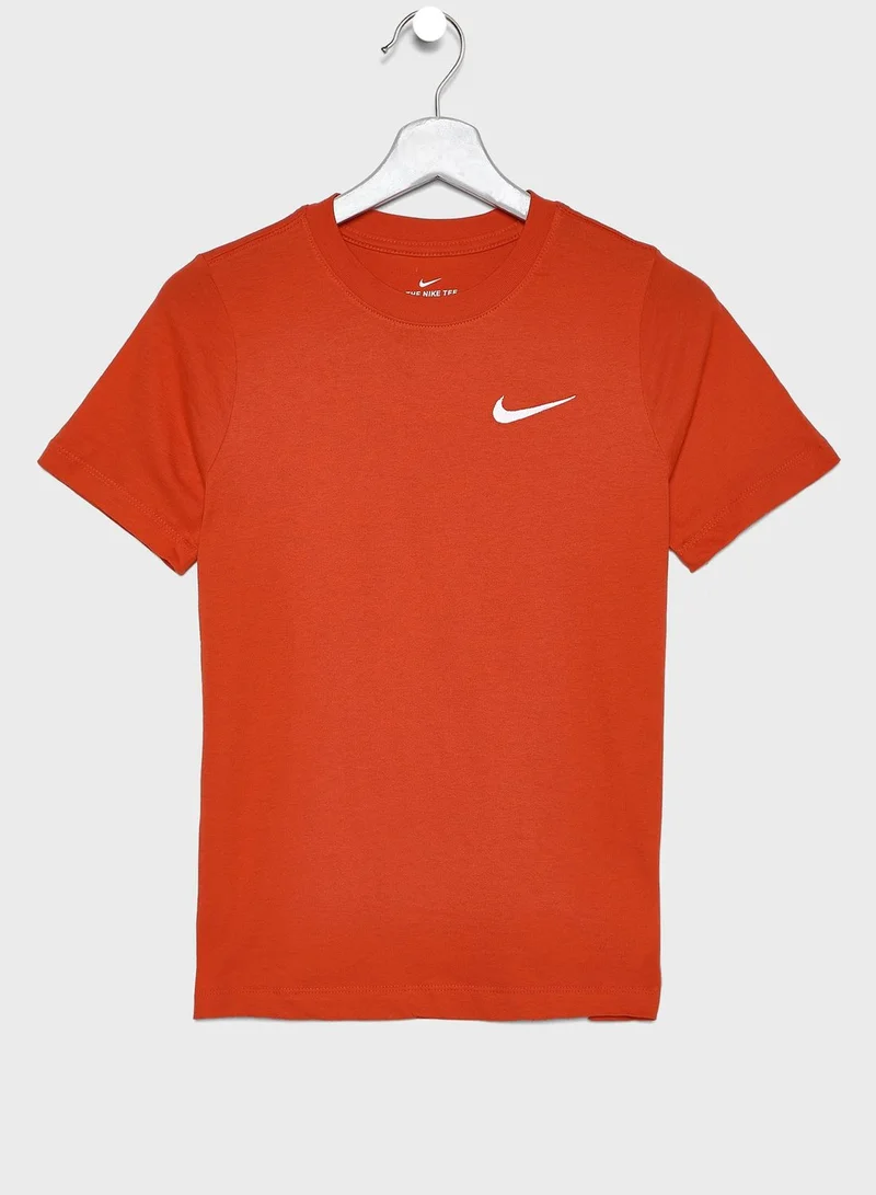 Nike Youth Embroidery Swoosh T-Shirt