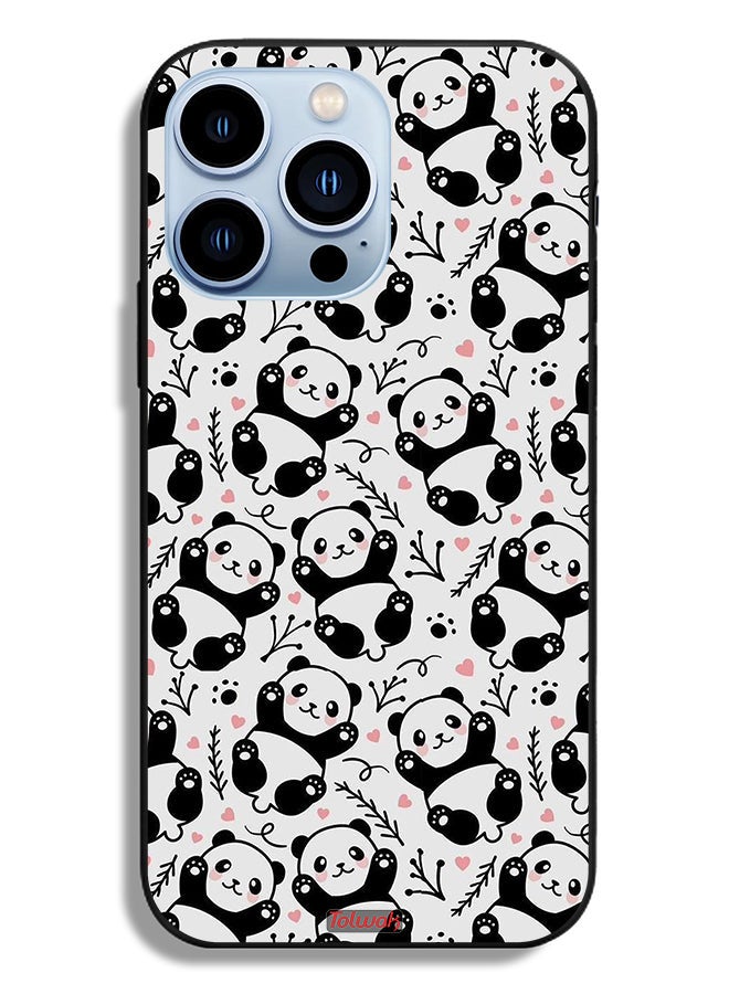 Tolwak Apple iPhone 13 Pro Protective Case Pattern Of Panda - Image 2