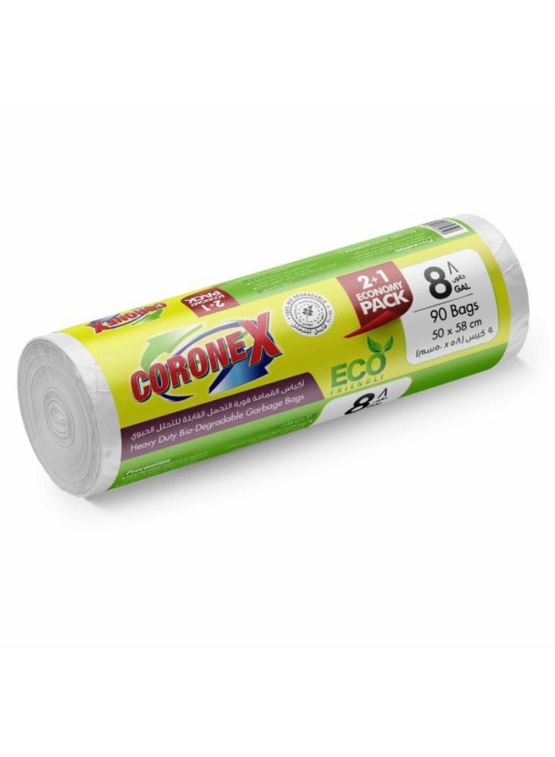 8-Gallon Garbage Bags Compact And Reliable