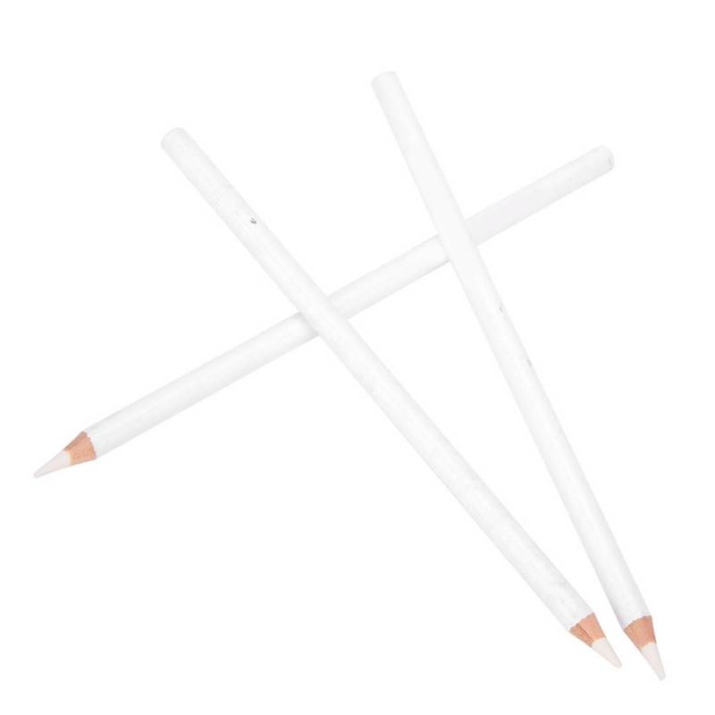 White Charcoal Pencil: Carbon Drawing Pencil Lead, Moderate Softness - Easy To Cut Wood Holder, Comfortable Grip - Highlight Pen for Professional Sketching, Clothing Pattern Making, Dark Or Colored Pa - Image 4