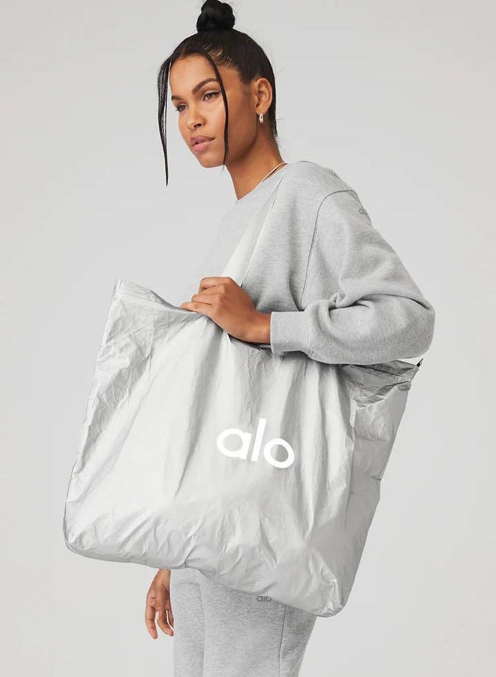 Alo Yoga Alo Yoga Tote Bag Eco Bag Large Capacity  - Image 2