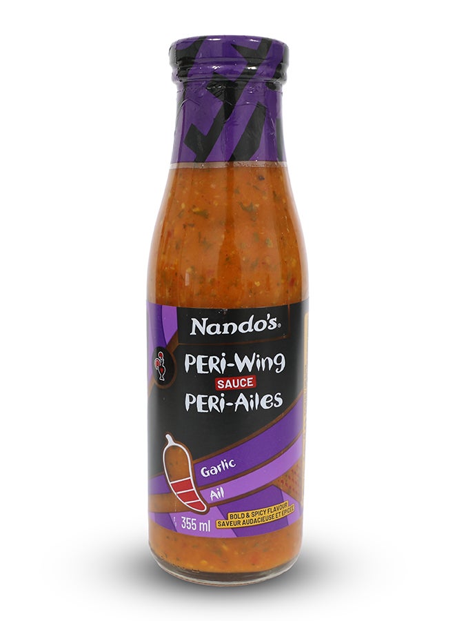 Nando's Wing Sauce Roasted Garlic 355ml - Image 1
