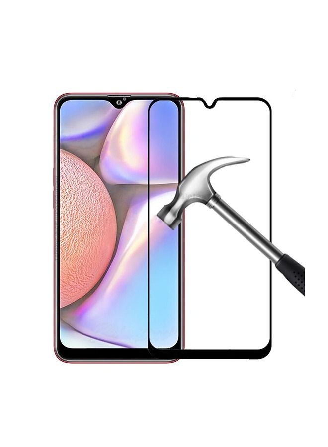 واقي شاشة من الزجاج المقوى لهاتف سامسونج جالاكسي A10S شفاف - Image 2
