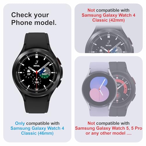 Skyddshield Military-Grade Gorilla Tempered Glass For Samsung Galaxy Watch 4 Classic and Samsung Galaxy Watch 8 Classic (46 mm) with Installation Kit | Pack of 2 | Transparent - Image 2
