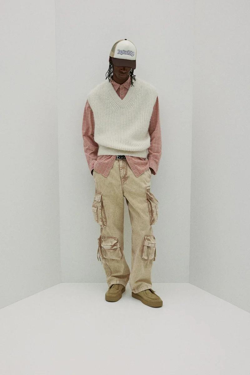 H&M Loose Cargo Jeans