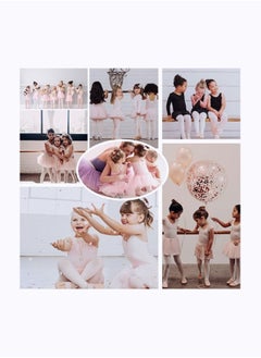 Perfectory School Uniform Tights for Girls Ballet Dance Footed Tight Ultra Soft-Black  - Image 5