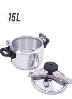 Bister 15Liters Bister Pressure Cooker for Fast Cooker (15 Liters) | Pressure Pot | Arabic Cooker | Silver Silver  - Image 1
