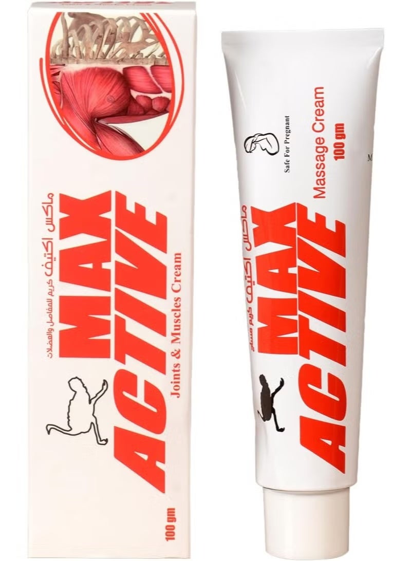 Max Active Cream for Joints and Muscles with Ostrich Oil