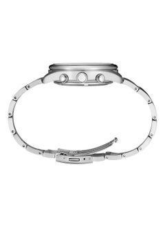 Seiko ساعة كرونوغراف كوارتز بمينا أزرق ستانلس ستيل للرجال SSB427P1  - Image 3