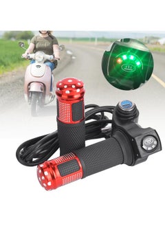 Thoraya 1 Pair Universal LED Voltage Display Twist Throttle for 12‑99V Ebike Scooter  - Image 4