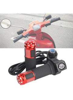Thoraya 1 Pair Universal LED Voltage Display Twist Throttle for 12‑99V Ebike Scooter  - Image 5
