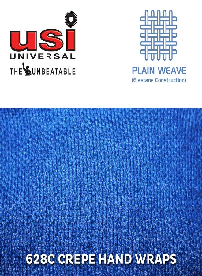 USI UNIVERSAL Boxing Hand Wraps Pack of 1 Pair, Hand Wraps for Boxing Martial Arts MMA Inner Hand Wraps/Bands for Punching Length 4.55m (180"), Blue - Image 3