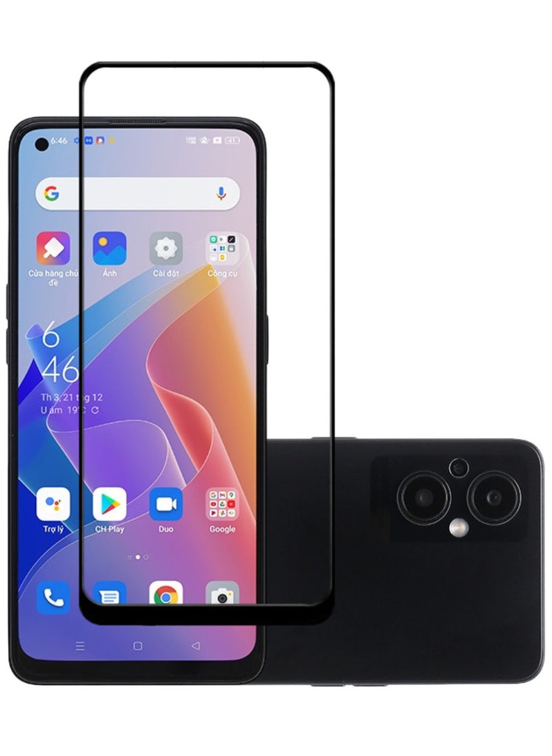 ACLIX Antistatic ESD Dustproof Premium Quality High Definition Tempered Glass Screen Protector Designed For Oppo Reno7 Z 5G - Image 1