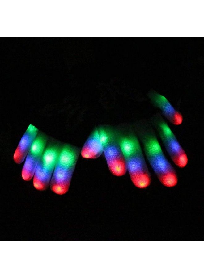 Luwint Led Colorful Flashing Finger Lighting Gloves Glow Rave Cool Toys For Adult Teens - Image 5