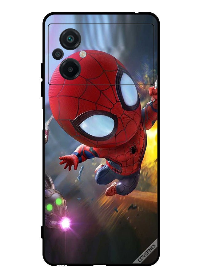 Covernex Protective Case Cover For Xiaomi Poco M5 4G Spiderman In Action - Image 1