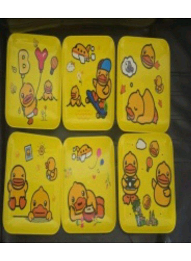 Donald Duck Kids Plate Set – BPA-Free, Safe Plastic with Cute Cartoon Design  Rg  - Image 2