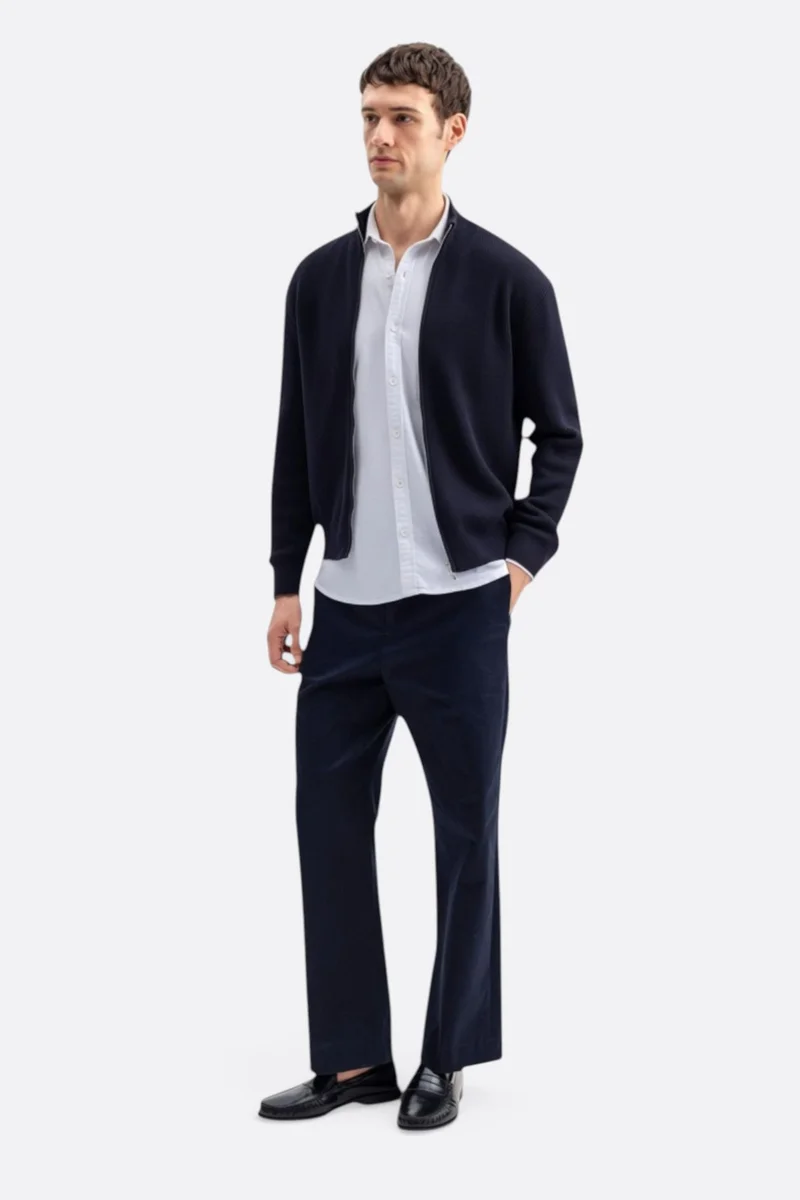 Giesto Navy Blue GIESTO Men's Cotton Sweater for Men | Best Price UAE