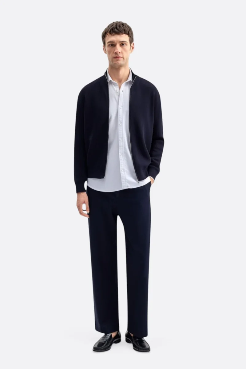 Giesto Navy Blue GIESTO Men's Cotton Sweater for Men | Best Price UAE