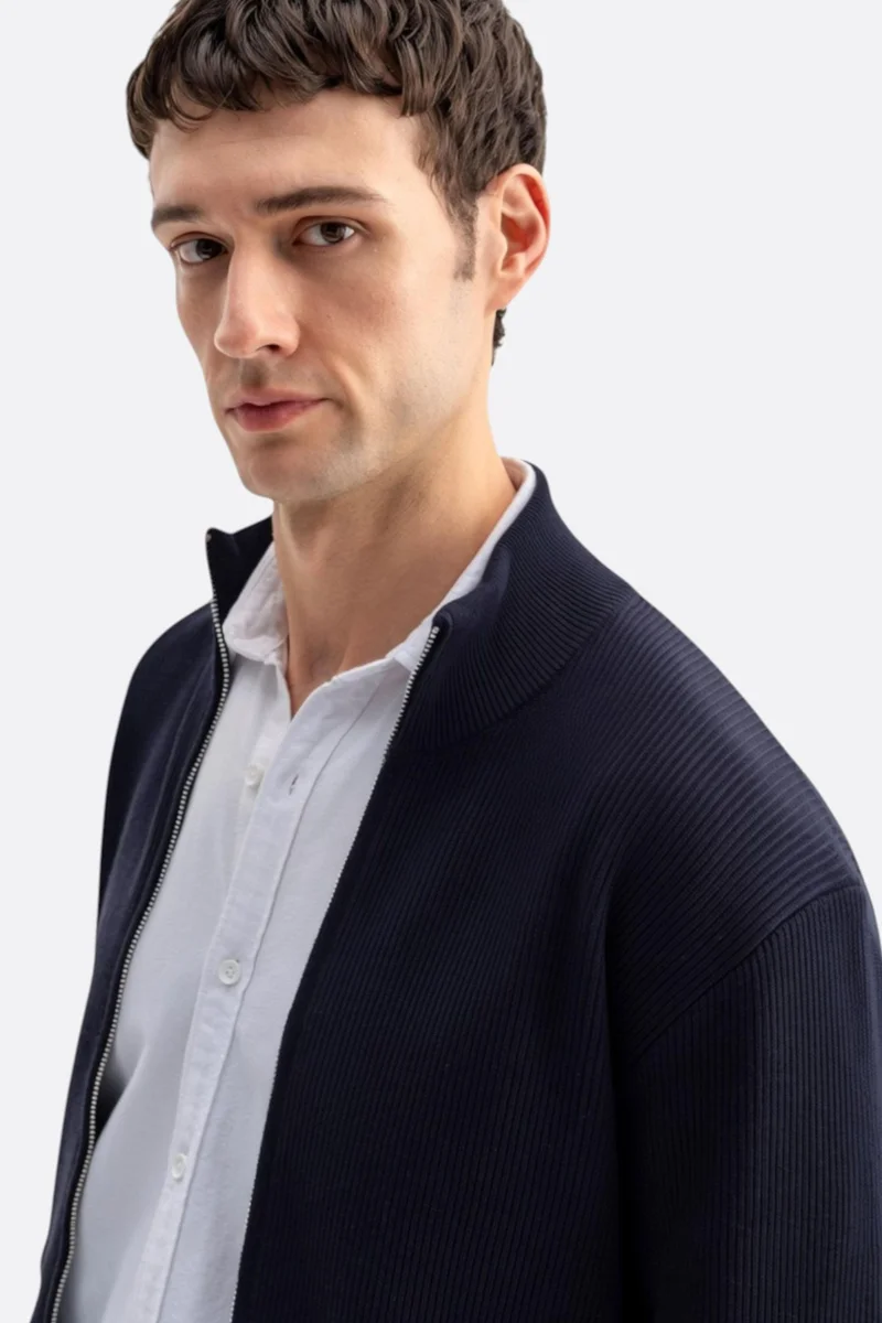 Giesto Navy Blue GIESTO Men's Cotton Sweater for Men | Best Price UAE