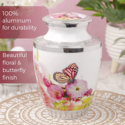 RESTAALL Monarch Butterfly urn. Cremation urns for Human Ashes Adult Female mom. Decorative urns for Adult Female - Image 2