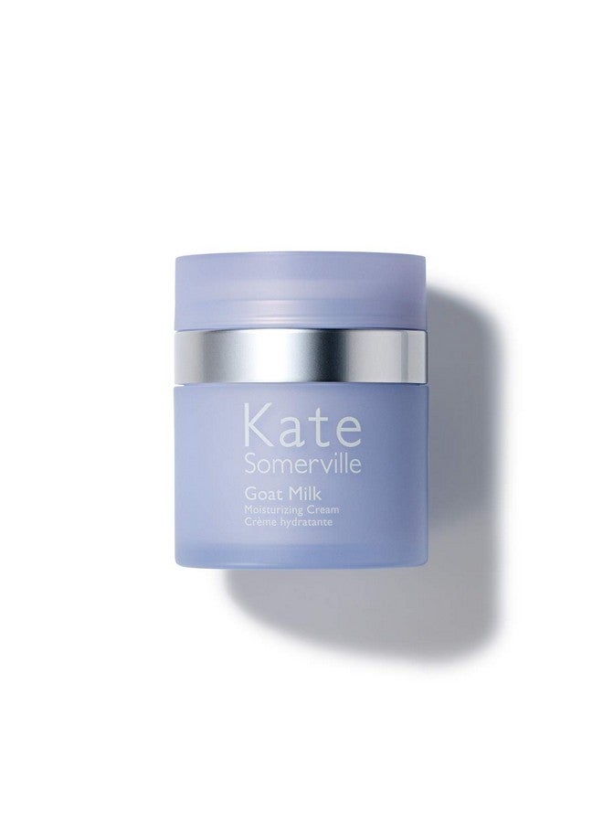 Kate Somerville Goat Milk Moisturizing Cream - Deeply Hydrating Daily Facial Moisturizer - Gentle Face Lotion Suitable for Sensitive Skin, 1.7 Fl Oz - Image 1