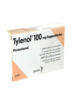 TYLENOL 100Mg Suppository 10S 