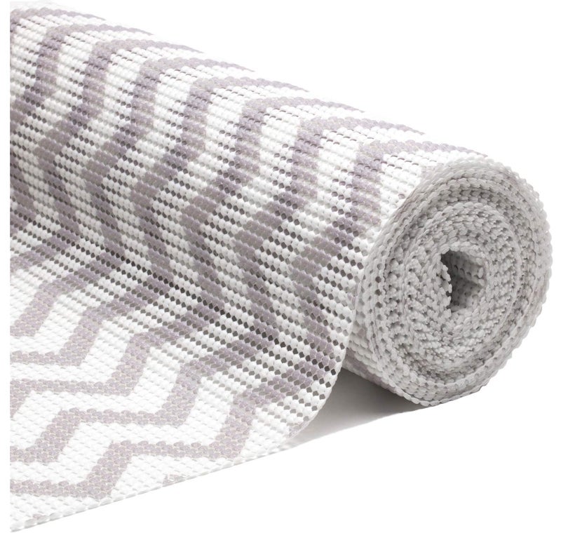 Simple Being Kitchen Shelf Liner for Drawers Shelves Storage Non Adhesive Roll Stripe Pattern 175x20