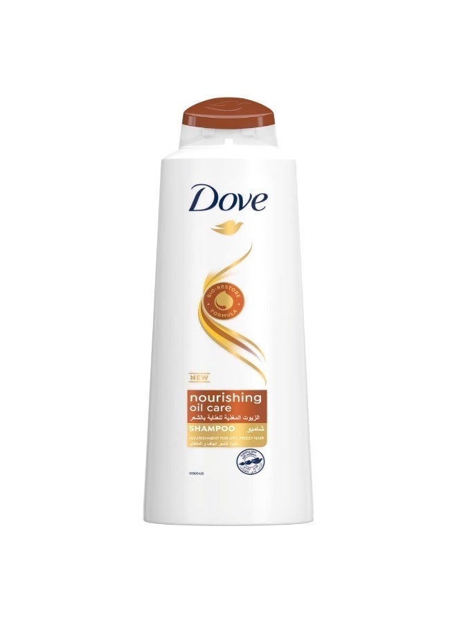 Dove Nourishing Oils Hair Care Shampoo 600ml - Image 1