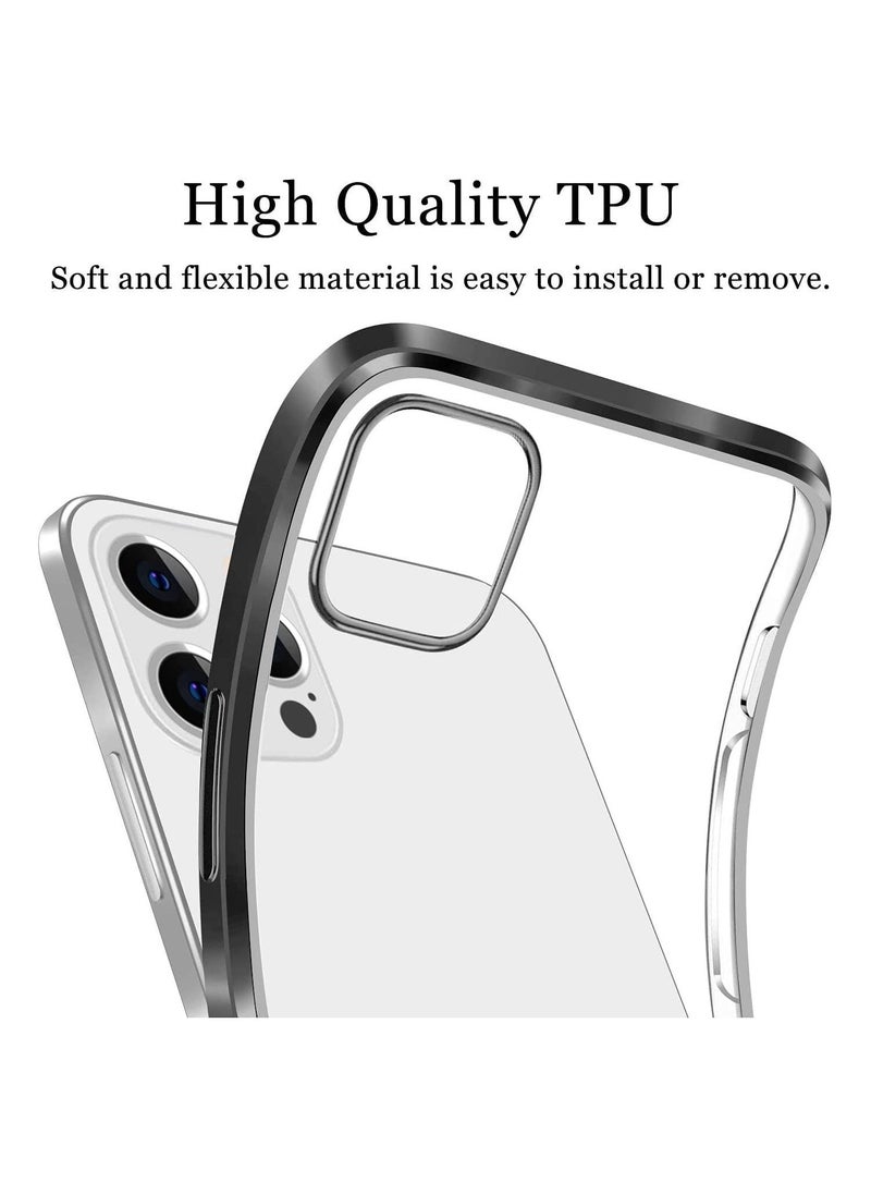 Raxoom iPhone 12 Pro Max Case Slim Thin Flexible Silicone Shockproof TPU Cover Protective Phone Case - Image 3