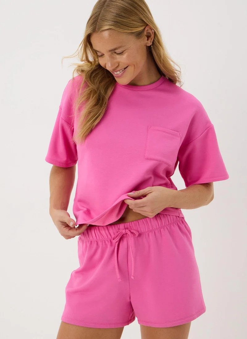 Matalan Pink T-Shirt & Shorts Pyjama Set