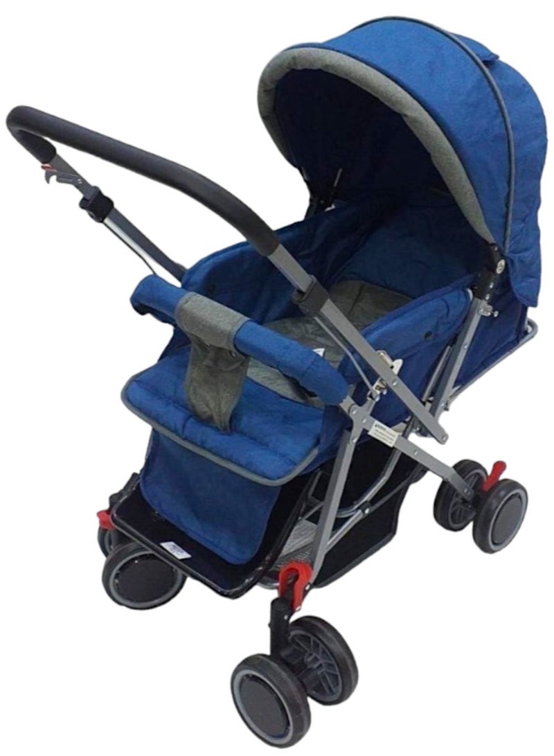 Stylish Foldable Portable Comfortable Seat Recline Canopy Baby Stroller