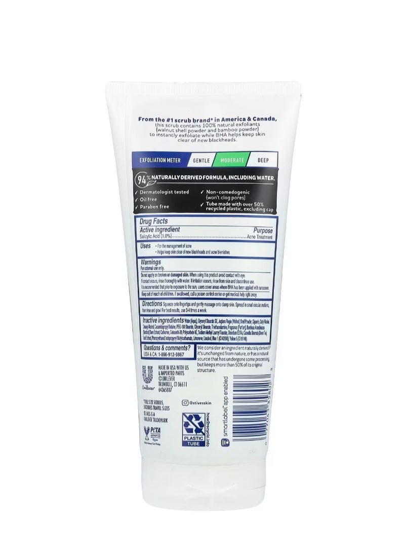 سانت آيفز مقشر BHA بالشاي الأخضر والخيزران للبشرة المعرضة لحب الشباب، 6 أونصة (170 جم) - Image 2