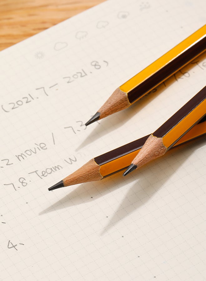 DELI GRAPHIT PENCIL HB WITH ERRASES - Image 4