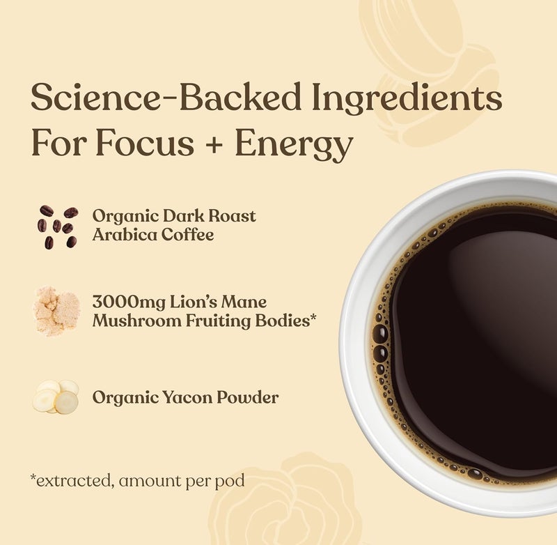 Four Sigmatic Focus Organic Coffee K-Cups - Image 3