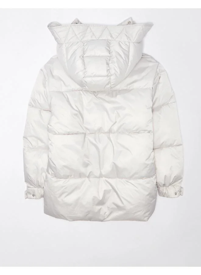 American Eagle Casual Oversized Puffer Jacket