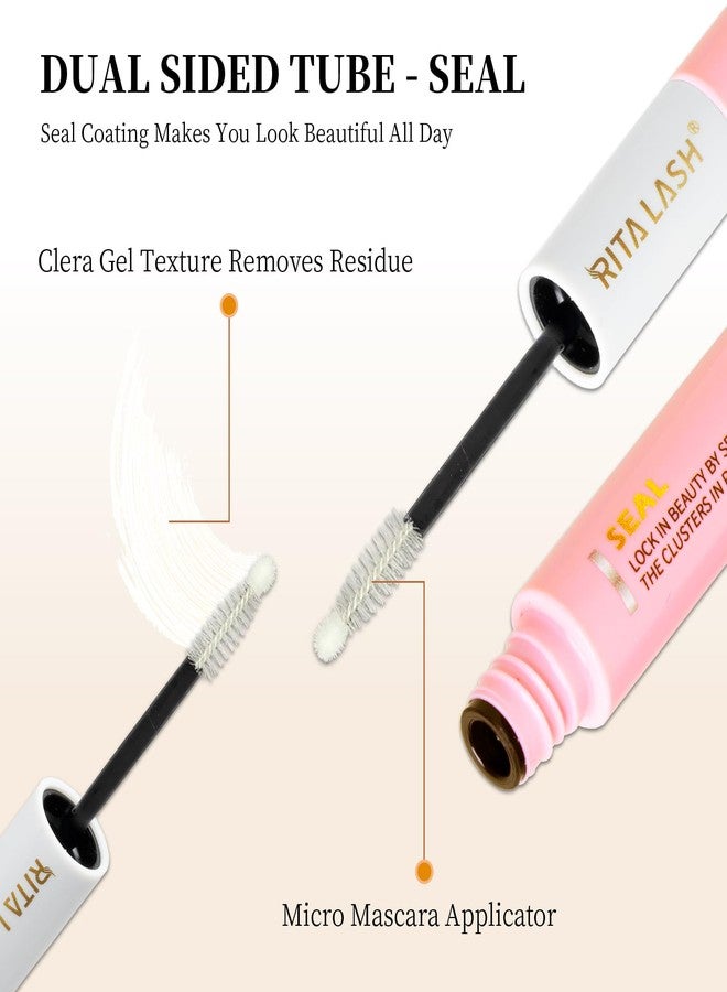 RITALASH Lash Bond and Seal Waterproof Lash Glue for Eyelash Clusters Long Lasting Eyelash Glue Lash Cluster Glue Lash Clusters Eyelash Extensions(12ML) - Image 5