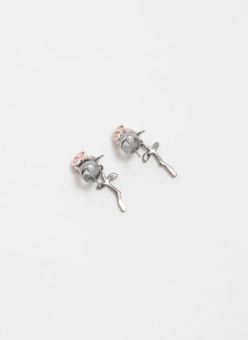 Lichi  Flower stud earrings for Women | Best Price UAE