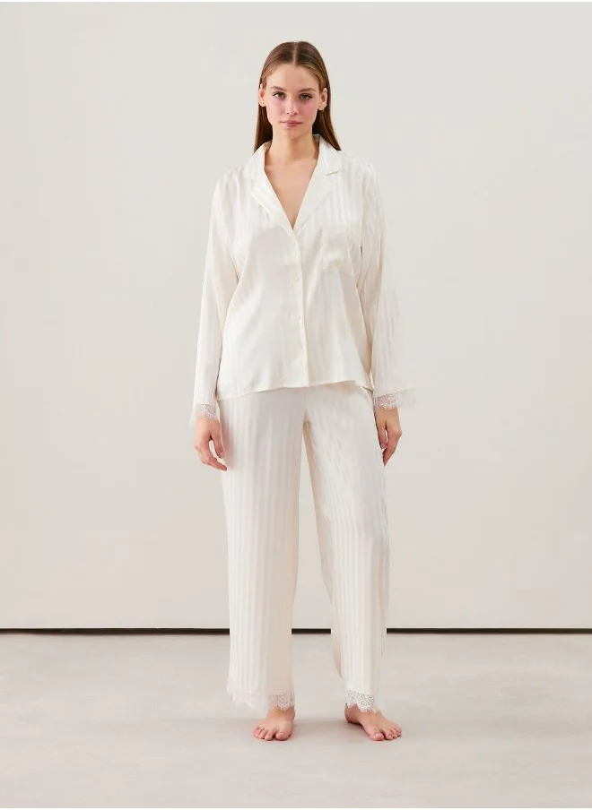 UNDIZ Satin trousers