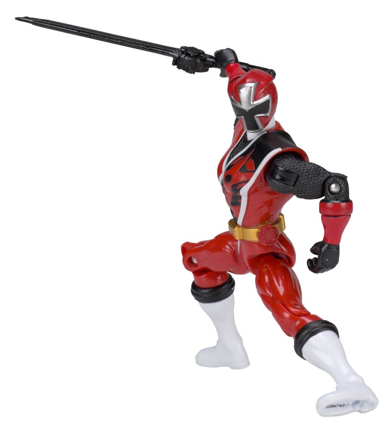 Power Rangers Ninja Steel 5-Inch Red Ranger Action Hero Figure - Image 1