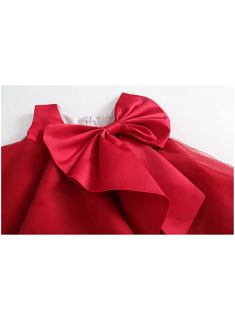 D'Daniela Bow Accent Dress