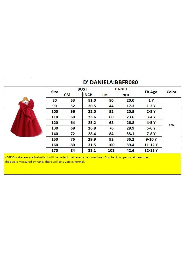 D'Daniela Bow Accent Dress