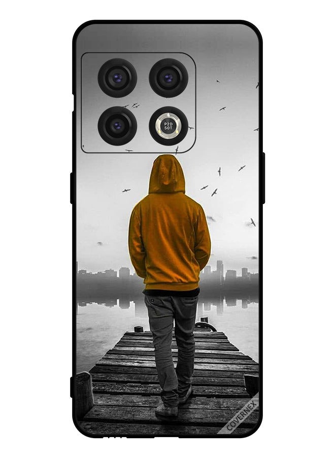 Covernex Protective Case Cover For OnePlus 10 Pro Sad Boy Walking - Image 1