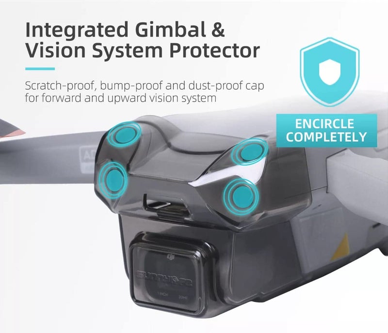 GetZget ® Sunnylife Gimbal Cover Cap Compatible with DJI Mavic Air 2S Lens Protective Cover Accessories (for Air 2S Sunnylife) - Image 3