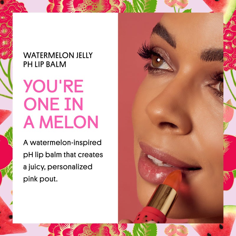 Winky Lux Watermelon Jelly pH Lip Balm - Hydrating Lip Balm, Natural Pink Tint with pH Color Changing, Moisturize & Soften Lips While Leaving Sheer Pink Tint, With Watermelon Candy Scent - Image 3