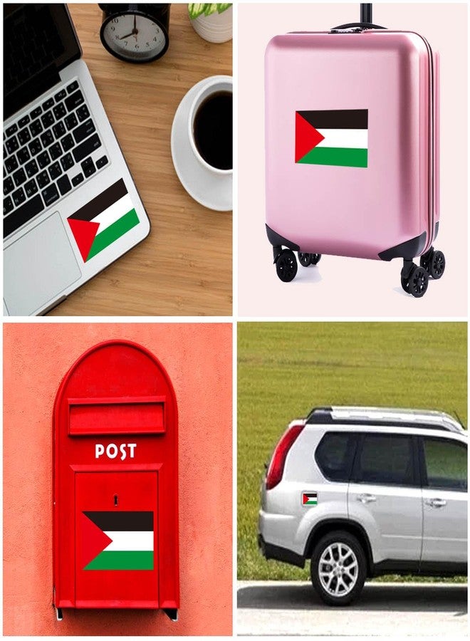QQSD Palestine Flag Sticker Palestinian Decal in Multiple Sizes,3 Pack, 11.7 x 8.3 Inches - Image 5