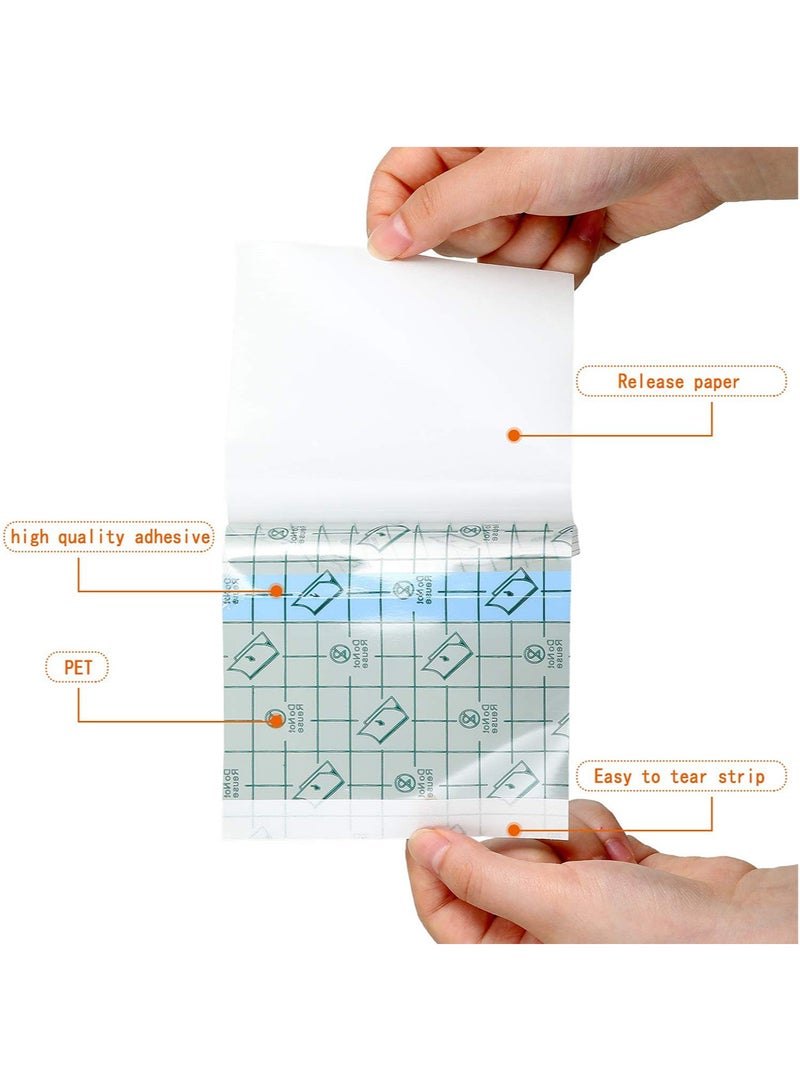 Generic 5m x 20cm Cuttable Waterproof Transparent Peritoneal Dialysis Shower Protector Peritoneal Dialysis Belt Dressing Wound Cover Bandage Tape for Shower Shields Swimming Post Surgical Scar Therapy Dressings  - Image 2