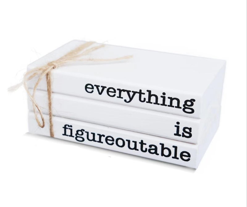 Rukejune Farmhouse تحفيز المكتب الخشبي Decor - Image 1